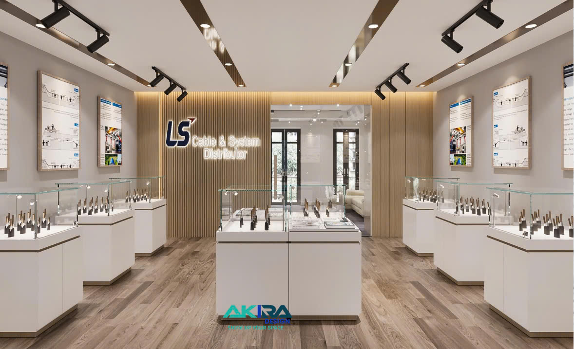 Thiết kế Nội thất Showroom và Văn phòng tại KĐT Tây Hồ Tây