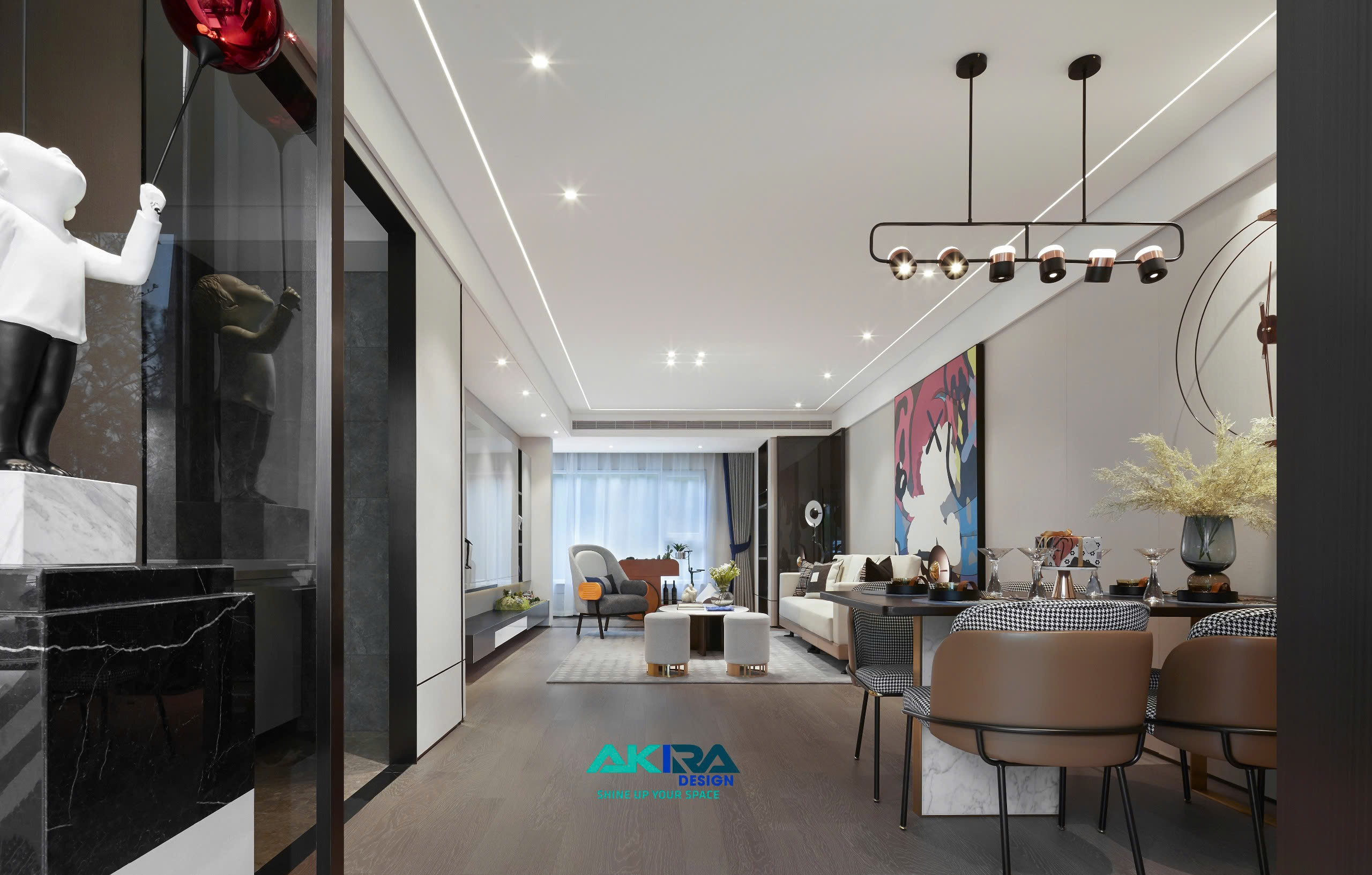 Thiết kế nội thất chung cư The Terra An Hưng